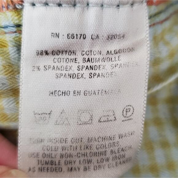 Anthro Pilcro Letterpress Skinny Jeans Distressed Size 26 - Picture 7 of 8